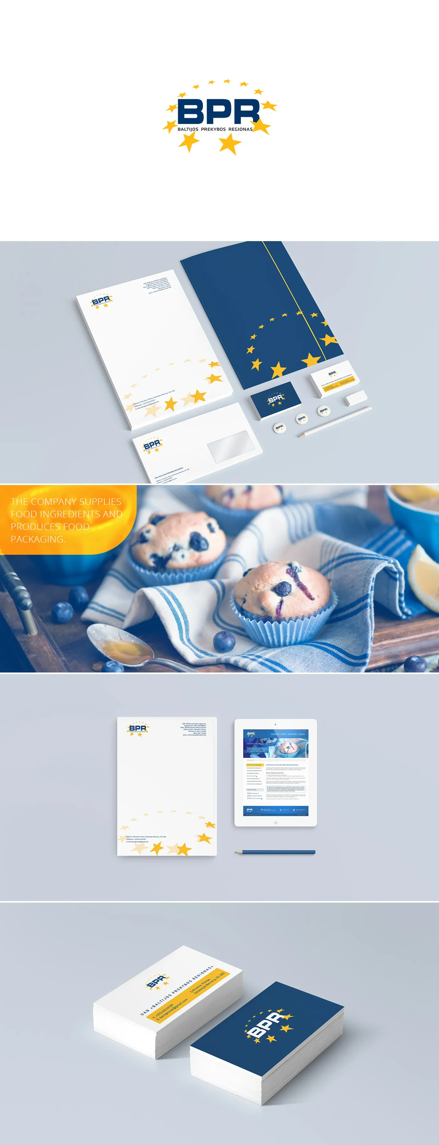 Brand identity for BPR